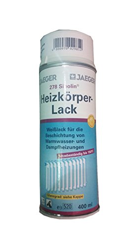 Jaeger Heizkörper Lack 278 Sinolin Weißlack für die Beschichtung Jaeger Heizkörper Lack 278 Sinolin Weißlack für die Beschichtung von Jaeger