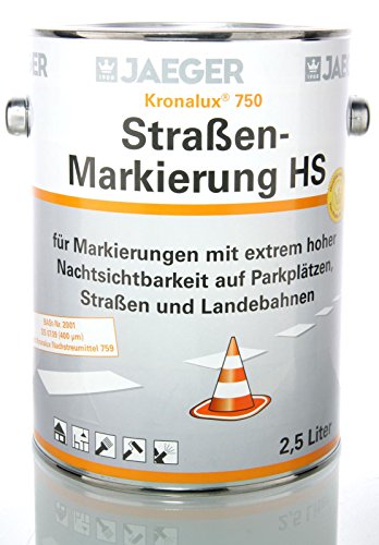 Jaeger Kronalux Straßenmarkierungsfarbe HS 750 gelb 2,5L von Jaeger