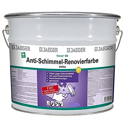 Jaeger Kronen Anti-Schimmel-Renovierfarbe 426 2,5l von Jaeger