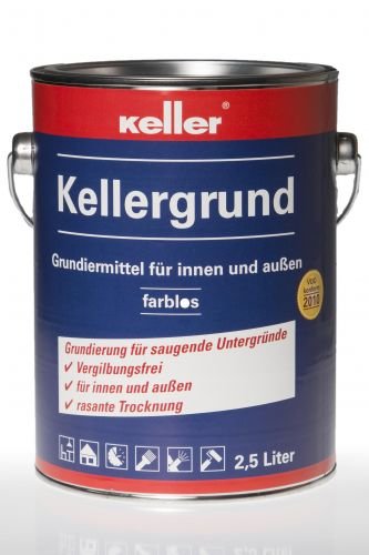 Kellergrund klar 580 2,5Ltr. - farbloser Tiefgrund, Grundierung von Paul Jaeger GmbH & Co. KG