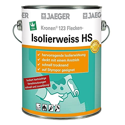 Kronen Isolierweiss 123 HS Isolierfarbe 750 ml von Jaeger