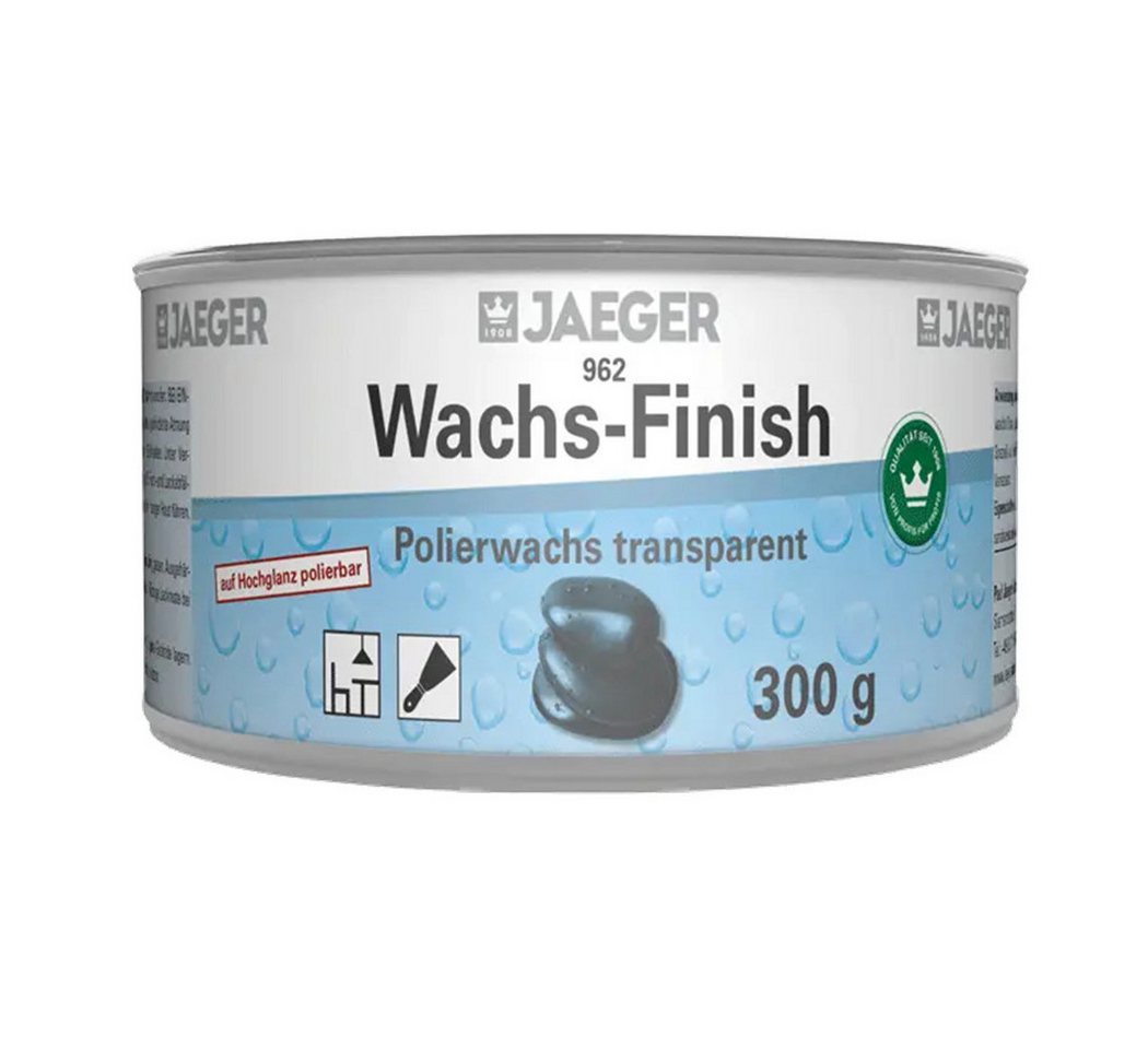 Jaegerlacke Effekt-Zusatz Kronen Wachs-Finish 962 Polierwachs für Spachteltechniken, auf Hochglanz polierfähig Jaegerlacke Effekt-Zusatz Kronen Wachs-Finish 962 Polierwachs für Spachteltechniken, auf Hochglanz polierfähig von Jaegerlacke