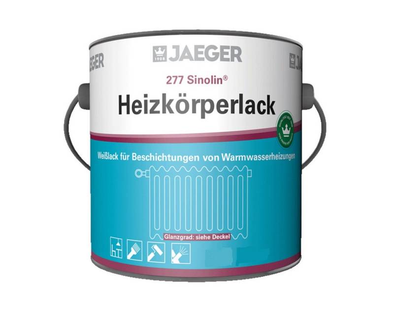 Jaegerlacke Heizkörperlack Sinolin 277 weiss, lösemittelhaltig, hitzefest von Jaegerlacke