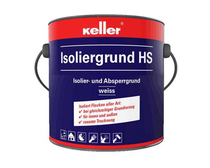 Jaegerlacke Wandfarbe Keller Isoliergrund HS 581 weiss, Absperrgrund zur Fleckenisolierung, schnell trocknend Jaegerlacke Wandfarbe Keller Isoliergrund HS 581 weiss, Absperrgrund zur Fleckenisolierung, schnell trocknend von Jaegerlacke