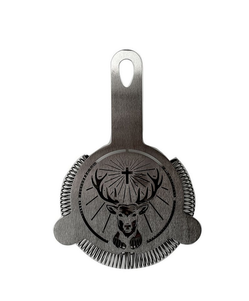 Jägermeister Gläser-Set Jägermeister Barsieb - Cocktailsieb aus Metall von Jägermeister