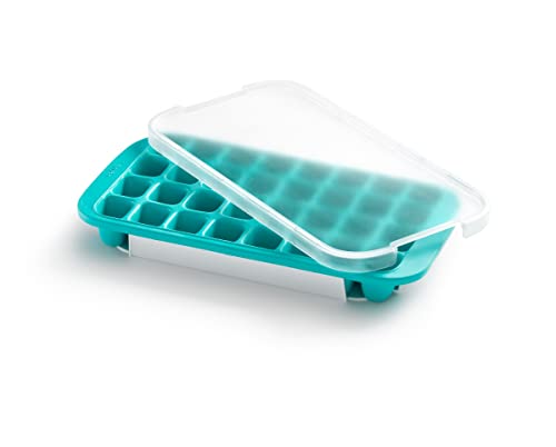 Lékué Eiswürfelbereiter, Gummi, SBS, blau, für 32 Eiswürfel 0620100V08C050 von Lékué