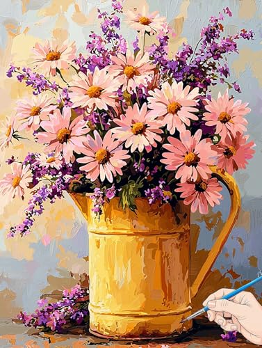 Malen Nach Zahlen Erwachsene Blumen Malen Nach Zahlen Retro DIY Set Ewachsene Paint by Numbers Adult mit Pinseln und Acrylfarbe Handgemalt Ölgemälde Geschenke für Frauen Halloween Deko 40x50cm G-91 Malen Nach Zahlen Erwachsene Blumen Malen Nach Zahlen Retro DIY Set Ewachsene Paint by Numbers Adult mit Pinseln und Acrylfarbe Handgemalt Ölgemälde Geschenke für Frauen Halloween Deko 40x50cm G-91 von Jaeixouu