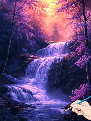 Malen Nach Zahlen Erwachsene Fallen Malen Nach Zahlen Kinder ab 10 Wald Set Basteln Erwachsene DIY Paint by Numbers Adult Acrylfarbe Ölgemälde Bastelset für Geschenke Deko Wohnzimmer 40x50cm I-32 Malen Nach Zahlen Erwachsene Fallen Malen Nach Zahlen Kinder ab 10 Wald Set Basteln Erwachsene DIY Paint by Numbers Adult Acrylfarbe Ölgemälde Bastelset für Geschenke Deko Wohnzimmer 40x50cm I-32 von Jaeixouu