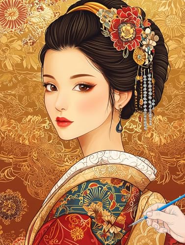 Malen Nach Zahlen Erwachsene Japan Malen Nach Zahlen Kinder ab 10 Retro Set Basteln Erwachsene DIY Paint by Numbers Adult Acrylfarbe Ölgemälde Bastelset für Geschenke Deko Wohnzimmer 40x50cm I-92 Malen Nach Zahlen Erwachsene Japan Malen Nach Zahlen Kinder ab 10 Retro Set Basteln Erwachsene DIY Paint by Numbers Adult Acrylfarbe Ölgemälde Bastelset für Geschenke Deko Wohnzimmer 40x50cm I-92 von Jaeixouu