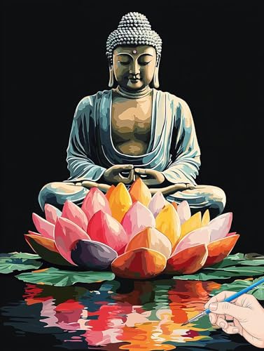 Malen Nach Zahlen Erwachsene Lotus Malen Nach Zahlen Kinder ab 10 Retro Set Basteln Erwachsene DIY Paint by Numbers Adult Acrylfarbe Ölgemälde Bastelset für Geschenke Deko Wohnzimmer 50x70cm I-48 Malen Nach Zahlen Erwachsene Lotus Malen Nach Zahlen Kinder ab 10 Retro Set Basteln Erwachsene DIY Paint by Numbers Adult Acrylfarbe Ölgemälde Bastelset für Geschenke Deko Wohnzimmer 50x70cm I-48 von Jaeixouu