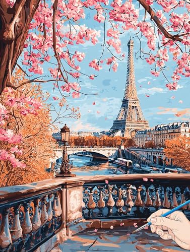 Malen Nach Zahlen Erwachsene Paris Malen Nach Zahlen Kinder ab 10 Landschaft Set Basteln Erwachsene DIY Paint by Numbers Adult Acrylfarbe Ölgemälde Bastelset Geschenke Deko Wohnzimmer 30x40cm J-33 Malen Nach Zahlen Erwachsene Paris Malen Nach Zahlen Kinder ab 10 Landschaft Set Basteln Erwachsene DIY Paint by Numbers Adult Acrylfarbe Ölgemälde Bastelset Geschenke Deko Wohnzimmer 30x40cm J-33 von Jaeixouu