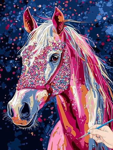 Malen Nach Zahlen Erwachsene Pferde Malen Nach Zahlen Kinder ab 10 Abstrakt Set Basteln Erwachsene DIY Paint by Numbers Adult Acrylfarbe Ölgemälde Bastelset für Geschenke Deko Wohnzimmer 30x40cm H-17 Malen Nach Zahlen Erwachsene Pferde Malen Nach Zahlen Kinder ab 10 Abstrakt Set Basteln Erwachsene DIY Paint by Numbers Adult Acrylfarbe Ölgemälde Bastelset für Geschenke Deko Wohnzimmer 30x40cm H-17 von Jaeixouu