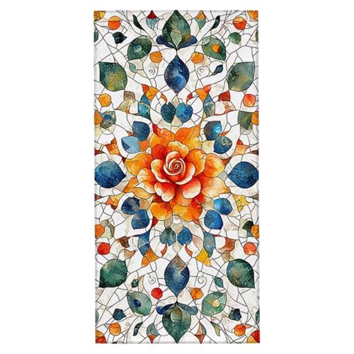 Strandtuch Blume Strandtuch XXL 100x220 cm Mikrofaser Handtuch Saunahandtuch Schnelltrocknend Badetuch Fitness Handtuch Damen Herren Leicht Weiche Strandhandtuch Sandfrei für Strand Reise Urlaub E-47 von Jaeixouu