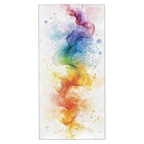 Strandtuch Einfachheit Strandtuch XXL 80x160 cm Mikrofaser Handtuch Saunahandtuch Schnelltrocknend Badetuch Fitness Handtuch Damen Herren Leicht Strandhandtuch Sandfrei für Strand Reise Urlaub E-25 von Jaeixouu