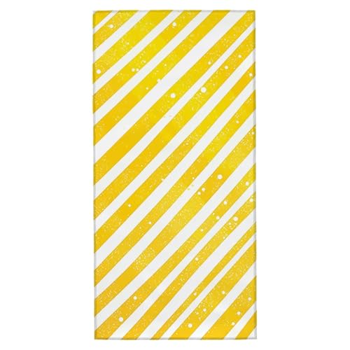 Strandtuch Gestreift Strandtuch XXL 100x200 cm Mikrofaser Handtuch Saunahandtuch Schnelltrocknend Badetuch Fitness Handtuch Damen Herren Leicht Strandhandtuch Sandfrei für Strand Reise Urlaub E-19 von Jaeixouu