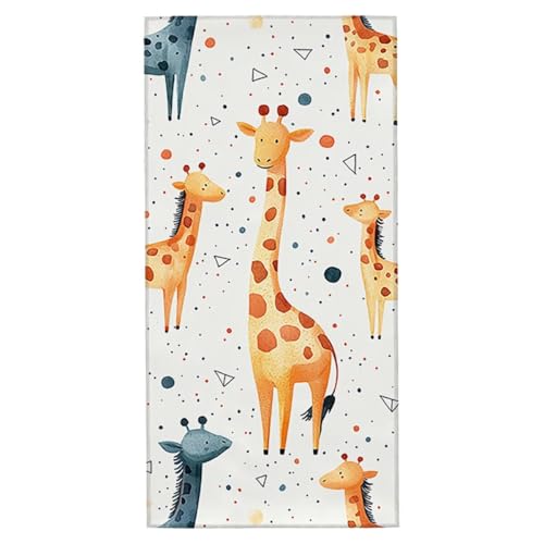 Strandtuch Giraffe Strandtuch XXL 100x200 cm Mikrofaser Handtuch Saunahandtuch Schnelltrocknend Badetuch Fitness Handtuch Damen Herren Leicht Strandhandtuch Sandfrei für Strand Reise Urlaub F-82 Strandtuch Giraffe Strandtuch XXL 100x200 cm Mikrofaser Handtuch Saunahandtuch Schnelltrocknend Badetuch Fitness Handtuch Damen Herren Leicht Strandhandtuch Sandfrei für Strand Reise Urlaub F-82 von Jaeixouu