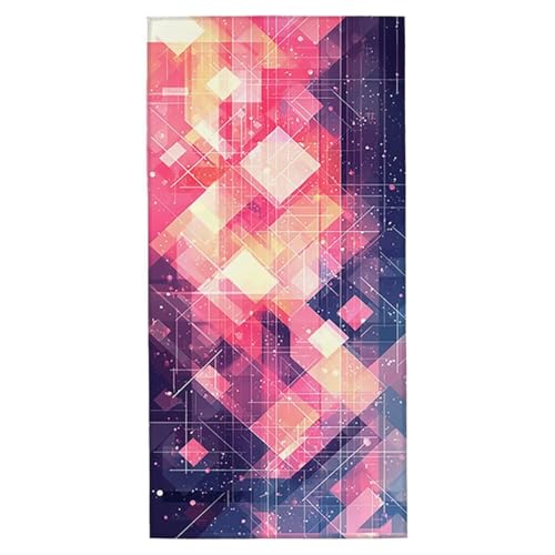 Strandtuch Hell Strandtuch XXL 90x180 cm Mikrofaser Handtuch Saunahandtuch Schnelltrocknend Badetuch Fitness Handtuch Damen Herren Leicht Weiche Strandhandtuch Sandfrei für Strand Reise Urlaub E-29 von Jaeixouu