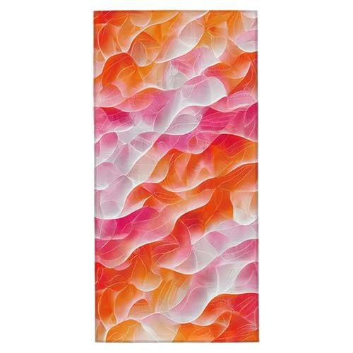 Strandtuch Modern Strandtuch XXL 80x160 cm Mikrofaser Handtuch Saunahandtuch Schnelltrocknend Badetuch Fitness Handtuch Damen Herren Leicht Weiche Strandhandtuch Sandfrei für Strand Reise Urlaub F-34 von Jaeixouu