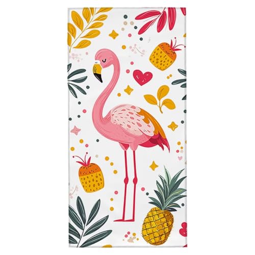 Strandtuch Niedlich Strandtuch XXL 60x120 cm Mikrofaser Handtuch Saunahandtuch Schnelltrocknend Badetuch Fitness Handtuch Damen Herren Leicht Strandhandtuch Sandfrei für Strand Reise Urlaub F-70 von Jaeixouu