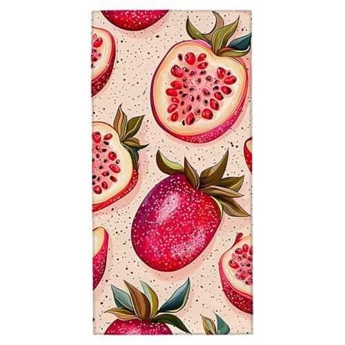 Strandtuch Obst Strandtuch XXL 60x120 cm Mikrofaser Handtuch Saunahandtuch Schnelltrocknend Badetuch Fitness Handtuch Damen Herren Leicht Weiche Strandhandtuch Sandfrei für Strand Reise Urlaub D-70 Strandtuch Obst Strandtuch XXL 60x120 cm Mikrofaser Handtuch Saunahandtuch Schnelltrocknend Badetuch Fitness Handtuch Damen Herren Leicht Weiche Strandhandtuch Sandfrei für Strand Reise Urlaub D-70 von Jaeixouu