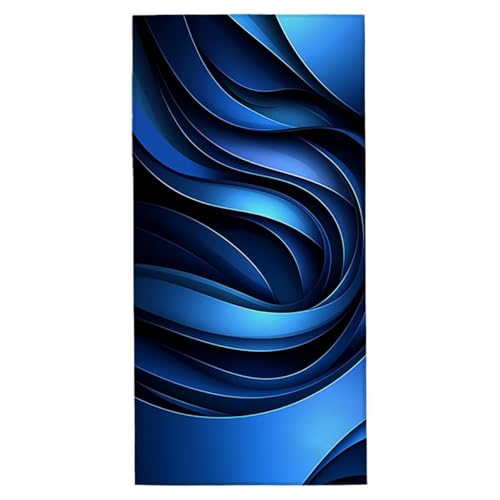 Strandtuch XXL 90x180 cm Mikrofaser Strandtuch Sporthandtuch Saunatuch Schnelltrocknend Badehandtuch Groß Leicht Strandhandtuch Sandfrei mit Aufbewahrungstasche für Strand Camping (Nordisch) H-07 von Jaeixouu