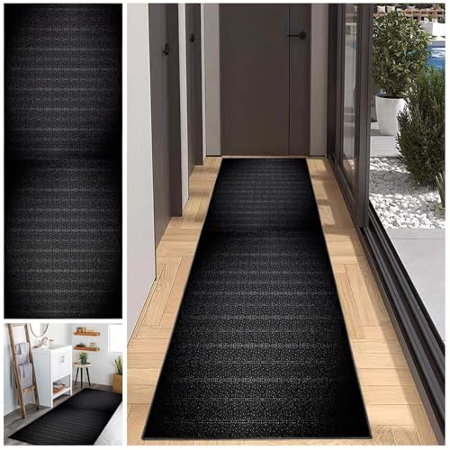 JaevKwzy Teppich Läufer, Waschbar Küchenteppich 80 x 400 cm, Läufer Teppich Flur rutschfest Modern Küchenläufer Teppichläufer Eingangsteppich Flurteppich Läufer Lang für Flur & Wohnraum JaevKwzy Teppich Läufer, Waschbar Küchenteppich 80 x 400 cm, Läufer Teppich Flur rutschfest Modern Küchenläufer Teppichläufer Eingangsteppich Flurteppich Läufer Lang für Flur & Wohnraum von JaevKwzy