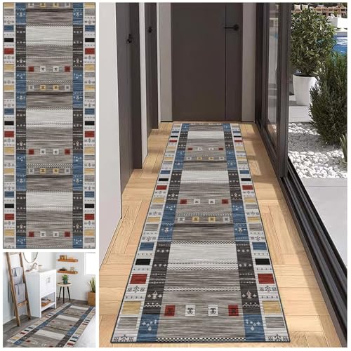 JaevKwzy Teppich Läufer Flur Küche 70 x 250 cm rutschfest waschbar Teppichläufer Lang Kücheteppich Küchenläufer Korridor Tepiche Esszimmer Schlafzimmer Wohnzimmer JaevKwzy Teppich Läufer Flur Küche 70 x 250 cm rutschfest waschbar Teppichläufer Lang Kücheteppich Küchenläufer Korridor Tepiche Esszimmer Schlafzimmer Wohnzimmer von JaevKwzy