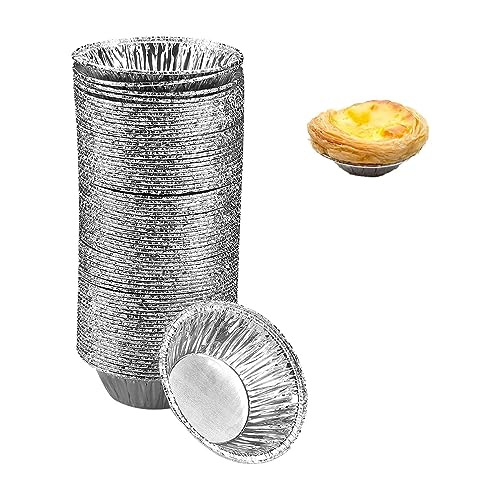 Jagowa 100 Stück Folienschalen – Torten, Muffins, Brötchen und Eierkuchenförmchen – perfekt zum Backen und Kochen von Gebäck, Kuchen und mehr Jagowa 100 Stück Folienschalen – Torten, Muffins, Brötchen und Eierkuchenförmchen – perfekt zum Backen und Kochen von Gebäck, Kuchen und mehr von Jagowa