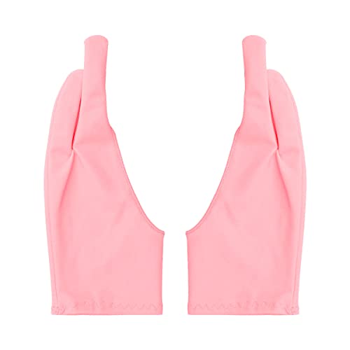 Jagowa Künstlerhandschuhe, 2-Finger, Zeichen-Handschuh für Grafiktablett, iPad Pro, Bleistift für Rechts- und Linkshänder, Rosa, 2 Stück Jagowa Künstlerhandschuhe, 2-Finger, Zeichen-Handschuh für Grafiktablett, iPad Pro, Bleistift für Rechts- und Linkshänder, Rosa, 2 Stück von Jagowa