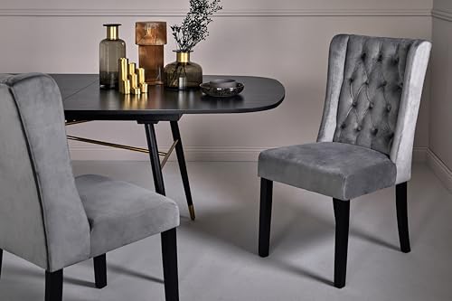 Jahnke ESSZIMMERSTUHL SAVIK Cornwall SAMT ANTHRAZIT GRAU/SCHWARZ Jahnke ESSZIMMERSTUHL SAVIK Cornwall SAMT ANTHRAZIT GRAU/SCHWARZ von Jahnke