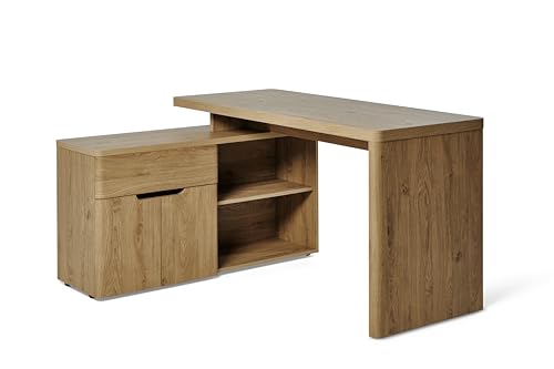Jahnke Eckschreibtisch CU-Libre 150 E Montana Eiche von Jahnke