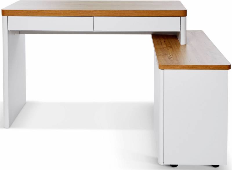 Jahnke Eckschreibtisch LIBRE C 155 E (1-St), wechselseitig montierbar, Breite ca. 140 cm von Jahnke