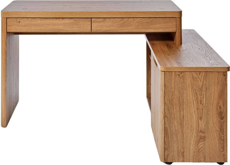 Jahnke Eckschreibtisch LIBRE C 155 E (1-St), wechselseitig montierbar, Breite ca. 140 cm von Jahnke