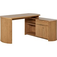 Jahnke Eckschreibtisch "MOON C 150 E" 1 Stk. tlg. wechselseitig montierbar, Stauraum & Kabeldurchführung, Breite 150 cm von Jahnke