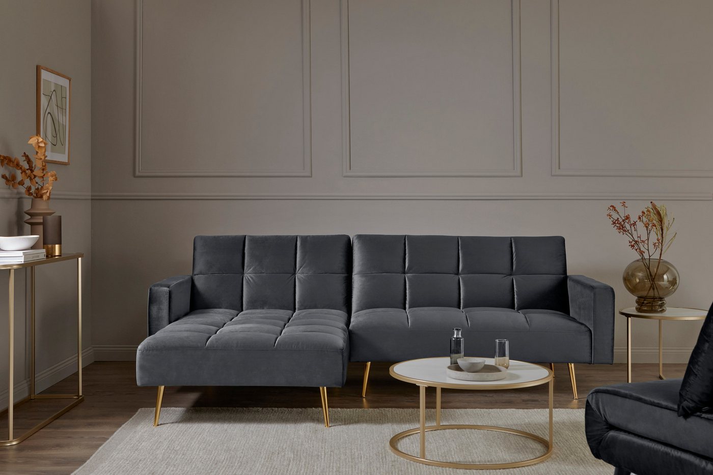 Jahnke Ecksofa CHILLAX POSH CORNER, 1 Teile, mit Schlaffunktion, wechselseitig montierbar, 244 x 150 cm Jahnke Ecksofa CHILLAX POSH CORNER, 1 Teile, mit Schlaffunktion, wechselseitig montierbar, 244 x 150 cm von Jahnke