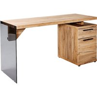 Jahnke Schreibtisch "LUX", wechselseitig montierbar, Seitenteil aus ESG Sicherheitsglas Jahnke Schreibtisch "LUX", wechselseitig montierbar, Seitenteil aus ESG Sicherheitsglas von Jahnke