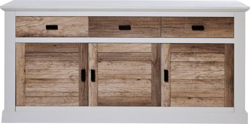 Jahnke Sideboard HAMPTON SB 160 (1 St), Sideboard, Landhausstil, 3 Schubladen und 3 Türen, Breite ca. 160 cm von Jahnke