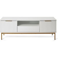 Jahnke TV-Board "CARVE TV 140" 1 Stk. tlg. Edle Gold-Applikationen, Fronten in Wellendesign, 140 cm von Jahnke