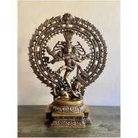 Nataraja Statue, Natraj Tanzende Shiva Lord Idol, Skulptur, Höhe 20 Zoll von JaipurTreasures