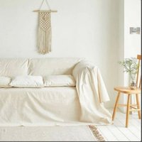 Extra Große 100% Baumwolle Sofabezug Set Überwurf Wohnzimmer Dekor Couch Bezug Tagesdecke Bettüberwurf Hussenbezug von JaipurblockprintArt