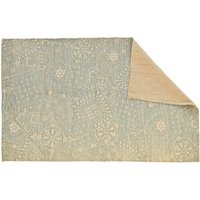 Jute 5x8 Gedruckt Rajasthani Mandala Tradition Dhurrie Teppich Freundlich Natur Wohnkultur Bodenbelag Gobelin Textilien Interior Design von Jaipursamuraiarts