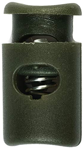 Jajasio 10 Kordelstopper 1 loch bis 6mm Kordeldurchmesser #06 / Farbe: 05 – oliv Jajasio 10 Kordelstopper 1 loch bis 6mm Kordeldurchmesser #06 / Farbe: 05 – oliv von Jajasio