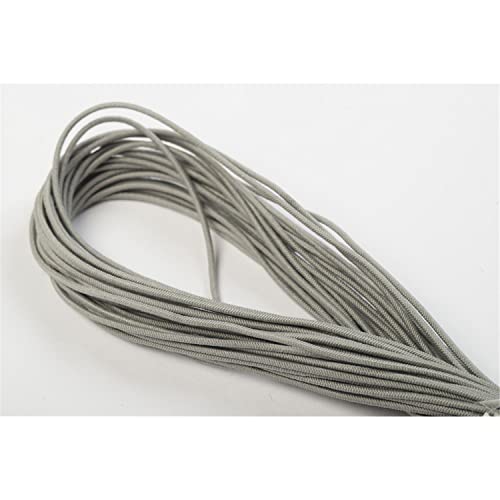 Elastische Kordeln/Hutgummi 1,5 mm dick in 19 Farben 16 / hellgrau 10 m von Jajasio