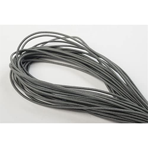 Jajasio Elastische Kordeln/Hutgummi 1,5 mm dick in 19 Farben 17 / Mittelgrau 10 m Jajasio Elastische Kordeln/Hutgummi 1,5 mm dick in 19 Farben 17 / Mittelgrau 10 m von Jajasio