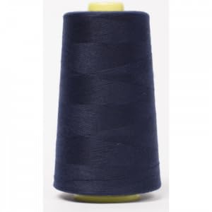 Jajasio Overlockgarn 50/2 in 200 Farben 5000 Yards (4570 Meter) - Blau/Marine - 804 Nähgarn für Overlock-Nähmaschinen von Jajasio