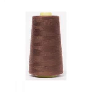 Jajasio Overlockgarn 50/2 in 200 Farben 5000 Yards (4570 Meter) - Braun - 751 Nähgarn für Overlock-Nähmaschinen von Jajasio