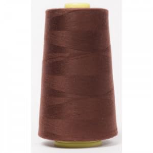 Jajasio Overlockgarn 50/2 in 200 Farben 5000 Yards (4570 Meter) - Braun - 752 Nähgarn für Overlock-Nähmaschinen von Jajasio