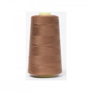 Jajasio Overlockgarn 50/2 in 200 Farben 5000 Yards (4570 Meter) - Braun - 890 Nähgarn für Overlock-Nähmaschinen von Jajasio