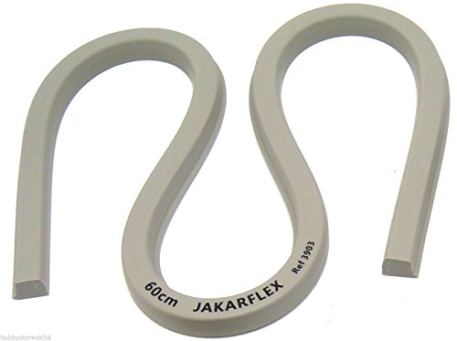 jakarflex Flexible Kurven Flexi Curve Zeichnen Hilfe Flexible Ausarbeitung Curve New, 60cm Flexible Curve von Jakar