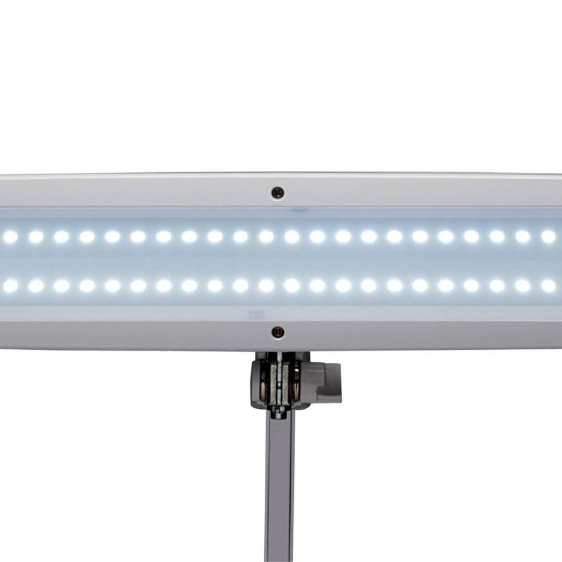 LED-Klemmleuchte MAULwork, weiß, Höhe 50 cm, dimmbar von Maul